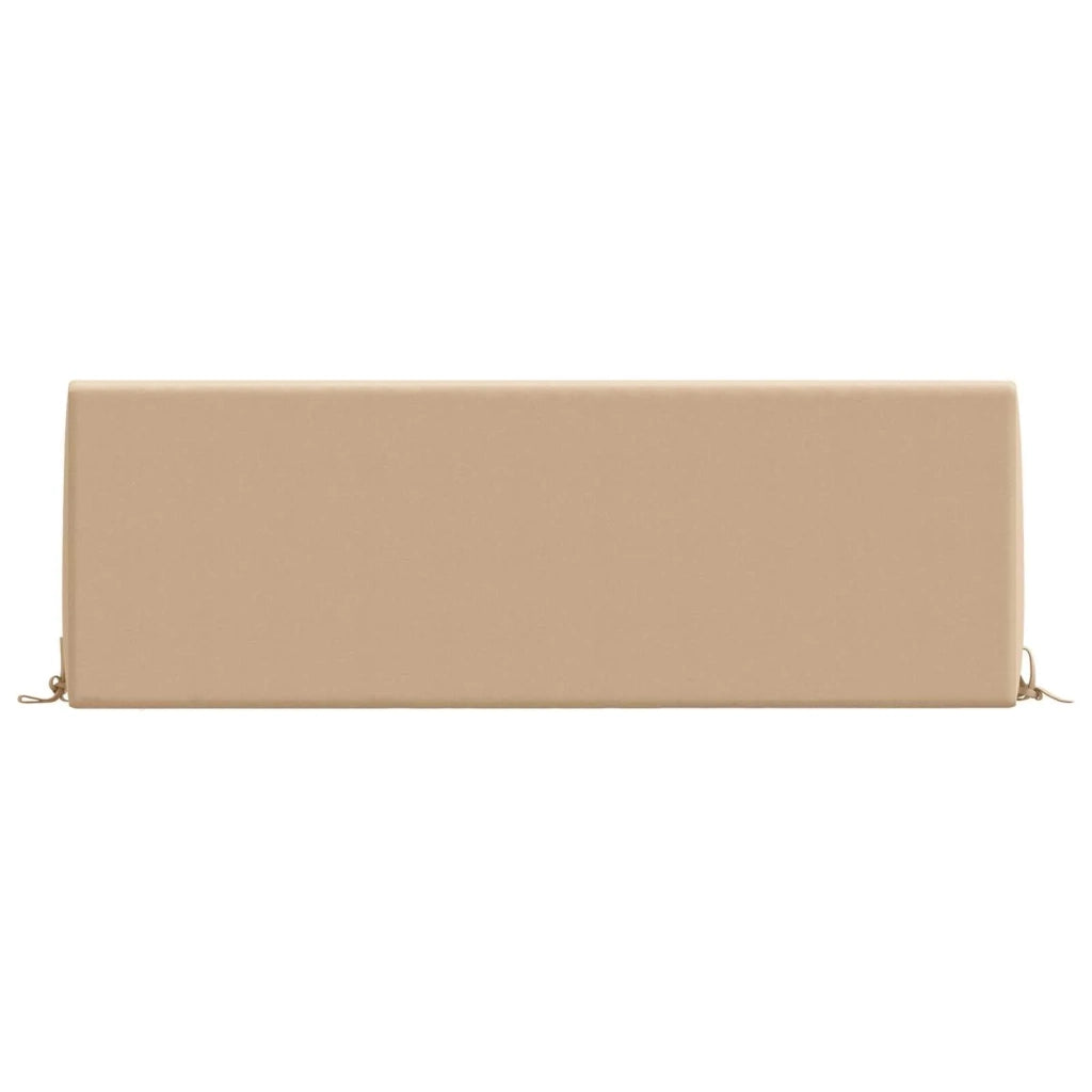 Cuscino schienale SOEST 100% Poliestere Sabbia 120 x 20 x 40 cm 946735