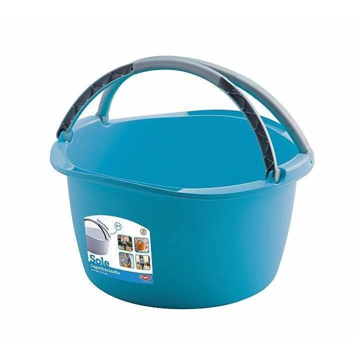 Stefanplast Bacinella Moplen Tonda 40cm con Manici