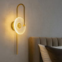 Applique Da Parete Led Lhj072-w Brush Gold