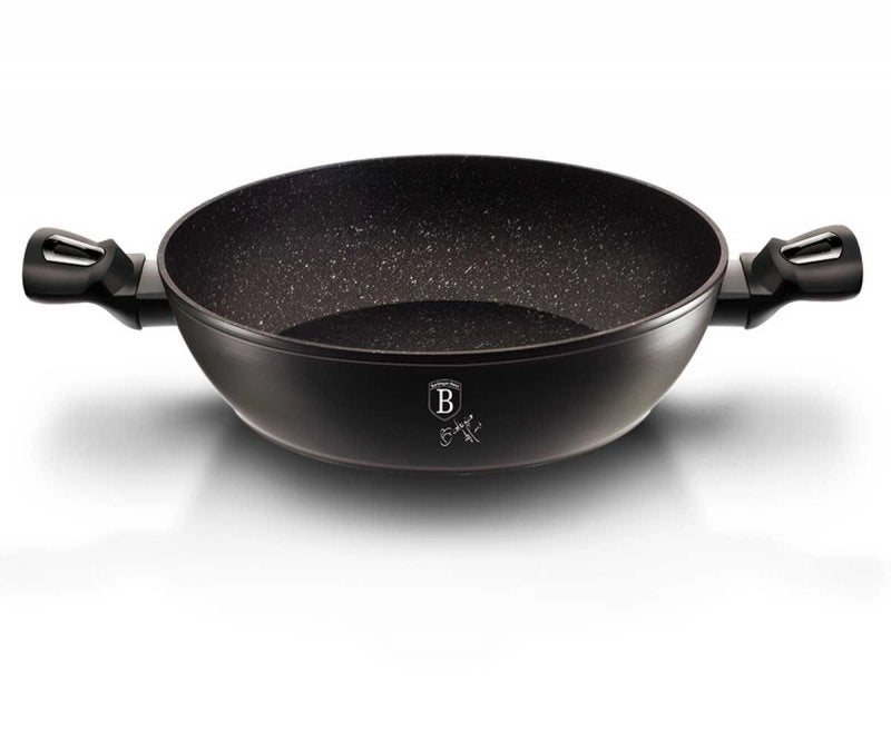 Berlinger haus BH-1850 Pentola piatta in granito da 28 cm con coperchio