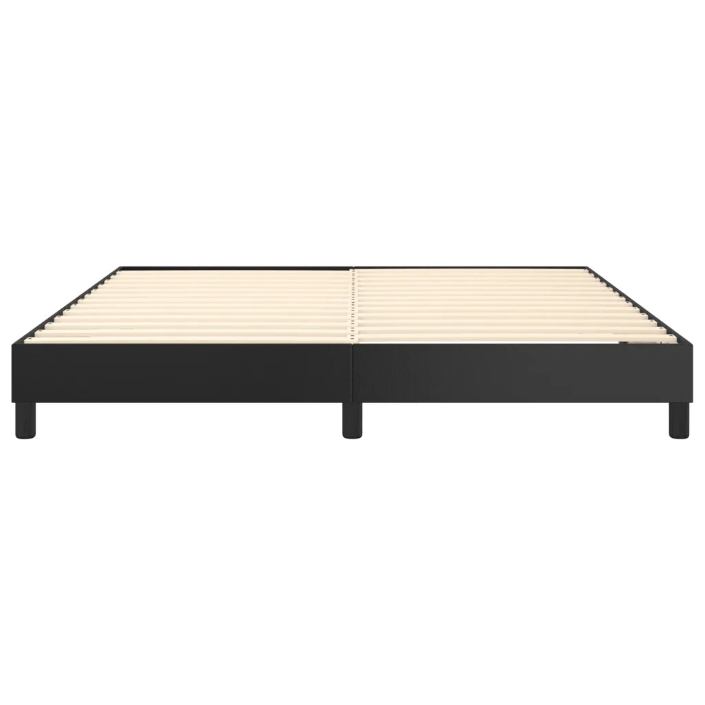 Giroletto Nero 160x200 cm in Similpelle