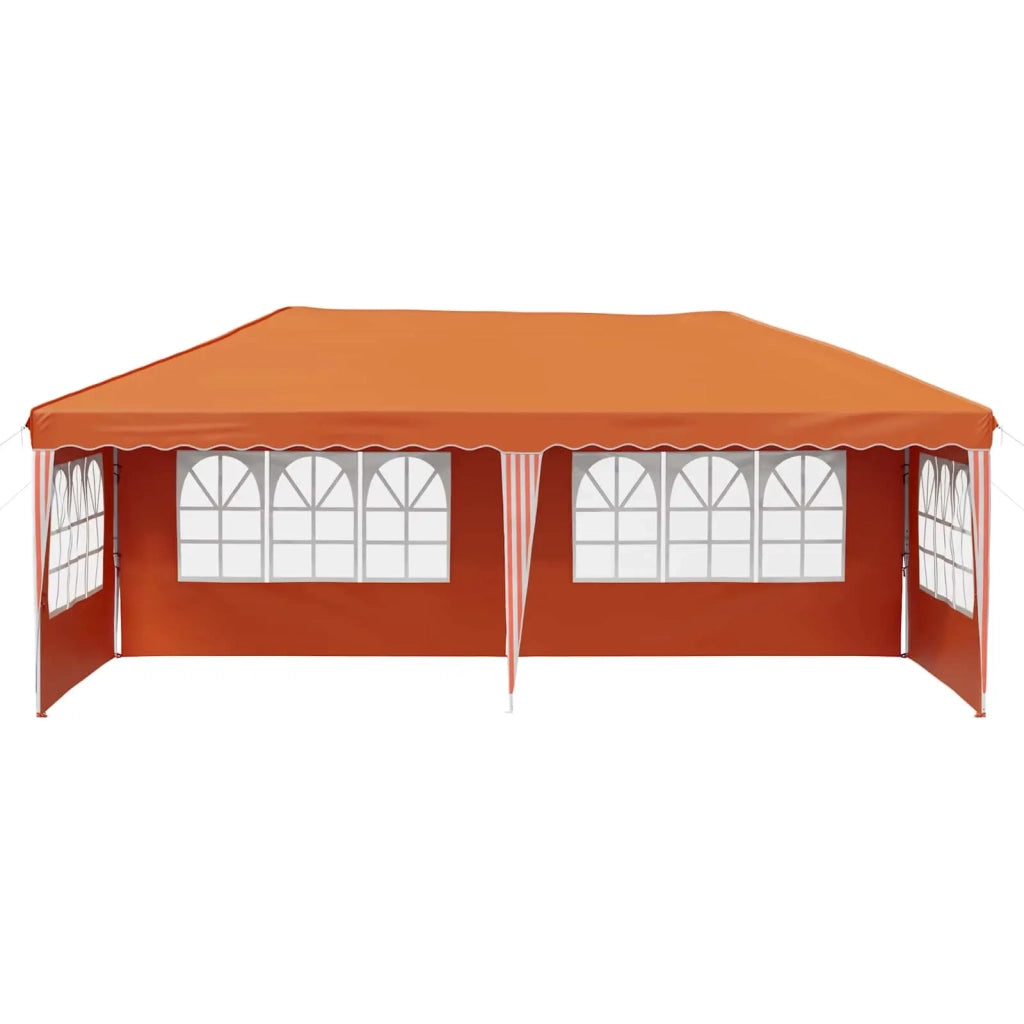 Tenda per feste a pop-up 575 x 289 x 245 cm Arancione