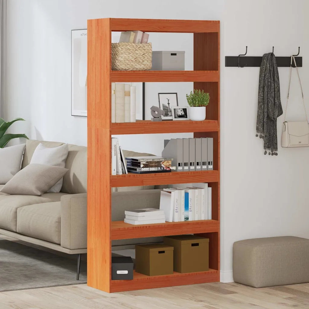 Armadio per Libri Marrone cerato 80 x 30 x 167,5 cm 869871