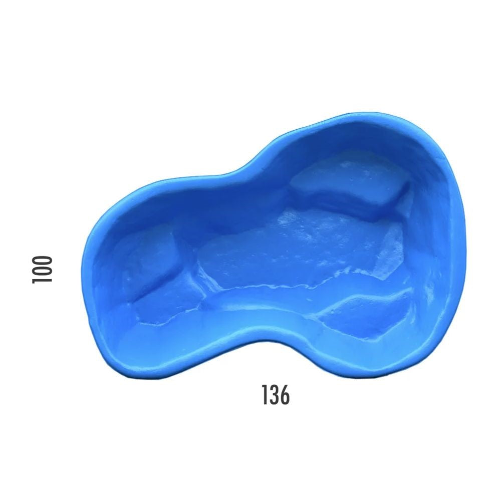 Laghetto da giardino sky blue bracciano e pompa ecopond 2.0