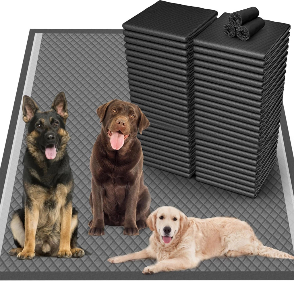 120 x Traversine per Cani tappetini igienici con adesivi Carboni attivi 60x90 cm