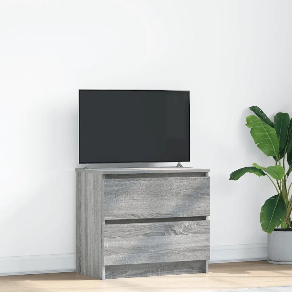 vidaXL Mobile TV Grigio Sonoma 60x35x54 cm in Legno Multistrato
