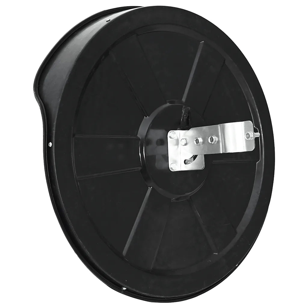 Specchio stradale convesso per esterni nero Ø60 cm in policarbonato 153080