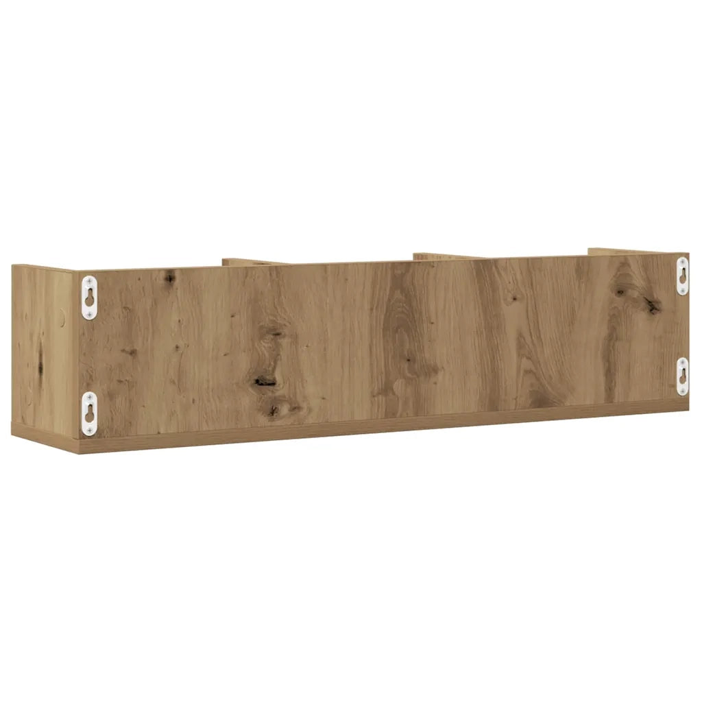 Mensola a Muro CD Artigianale 75x18x18 cm Legno Multistrato