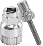 Strumento per bicicletta, estrattore di bulloni, 20 denti, compatibile con rimuovitore di bulloni, 24 mm, manubrio universale a 20 denti, anti-slip, chiave per bielle interni per VP/FSA/LP