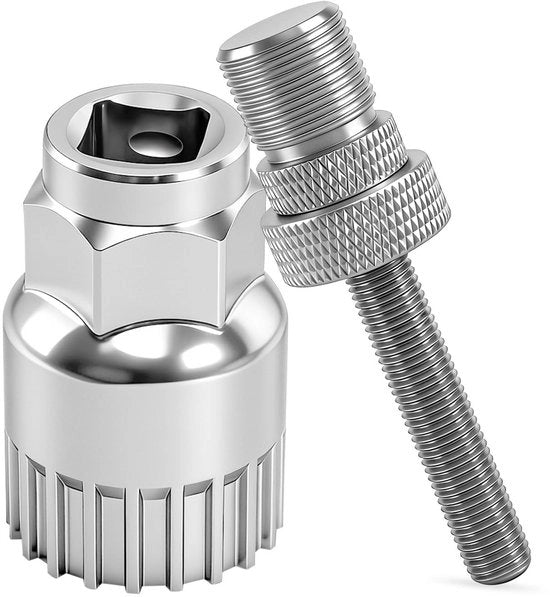 Strumento per bicicletta, estrattore di bulloni, 20 denti, compatibile con rimuovitore di bulloni, 24 mm, manubrio universale a 20 denti, anti-slip, chiave per bielle interni per VP/FSA/LP
