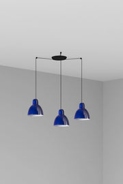 VENICE 200 3L Lampada a sospensione blu cobalto