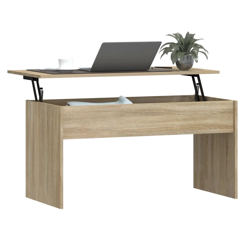 Tavolino Rovere Sonoma 102x50,5x52,5 cm in Legno Multistrato