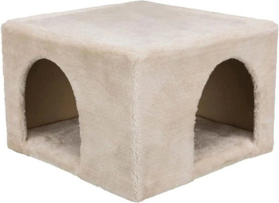 Tana di Conforto per Conigli/Guinee - Nascondiglio Caldo 36 x 25 x 36 cm Beige 3200 g