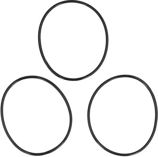 O-ring in gomma nitrile - 3 pezzi - impermeabile - 148x140x4mm - alta qualità - per filtri acqua