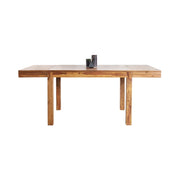 Tavolo da pranzo TAVINA 120–200 cm – Tavolo allungabile in legno massello di Sheesham verniciato