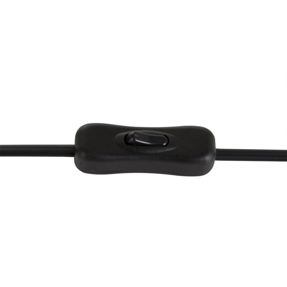 Lampada da Tavolo Blu Scuro Ferro 50 cm Paralume Conico Comodino Luce Camera da Letto Soggiorno Moderno