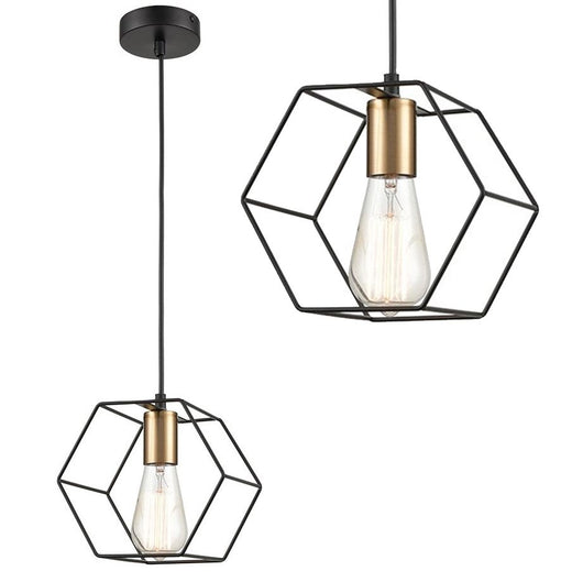 Lampada APP1131-1CP Black/gold