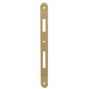 CONTROPIASTRA X SERRATURA PATENT 040T BONAITI - F.MM 22 B.TONDO OTTONATO- 5 pezzi
