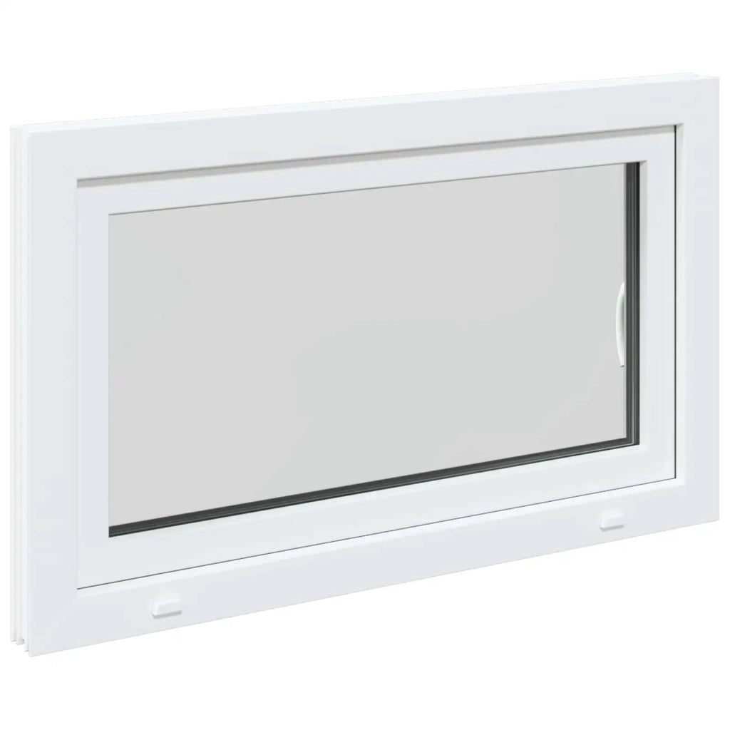 Finestra per Soffitta RISOR 100 x 60 cm PVC e Vetro Bianco CFW5805097