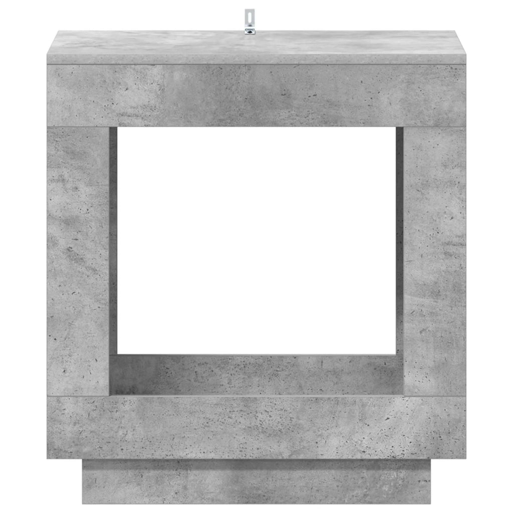 Tavolo laterale Grigio Cemento 60 x 40 x 65 cm 899898