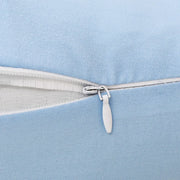 Cuscino per Gravidanza a Forma di J 54x(36-43) cm Blu CFW1004696