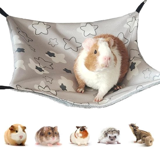 Materasso per Roditori - Materasso per Piccoli Animali - Doppio Lato - Robusto - Area di Gioco e Riposo - Adatto per Gatti e Ratti - Per Animali da Compagnia
