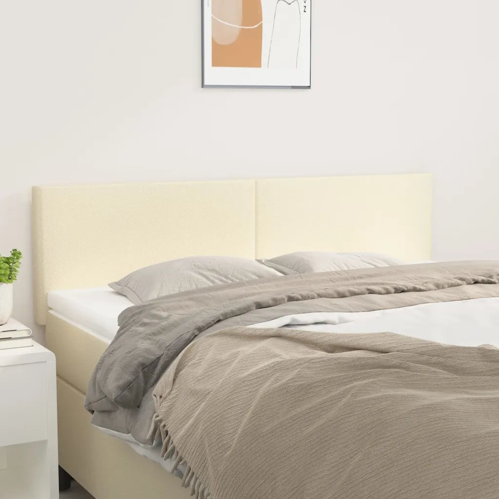 Testiere 2 pz Crema 72x5x78/88 cm in Similpelle cod mxl 50342