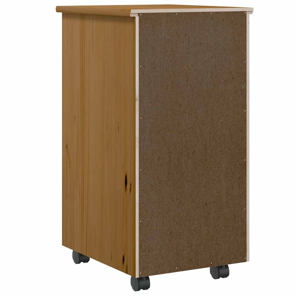 Armadio con cassetti pratico spazio di archiviazione 34 x 39 x 65,5 cm legno di pino color miele 02_0057660