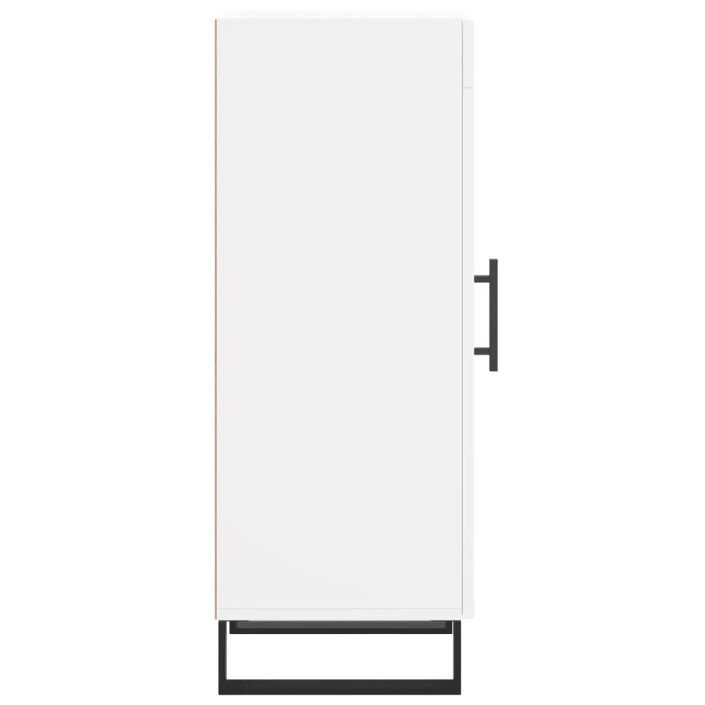 Credenza Bianca 34,5x34x90 cm in Legno Multistrato 828820