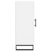 Credenza Bianca 34,5x34x90 cm in Legno Multistrato 828820