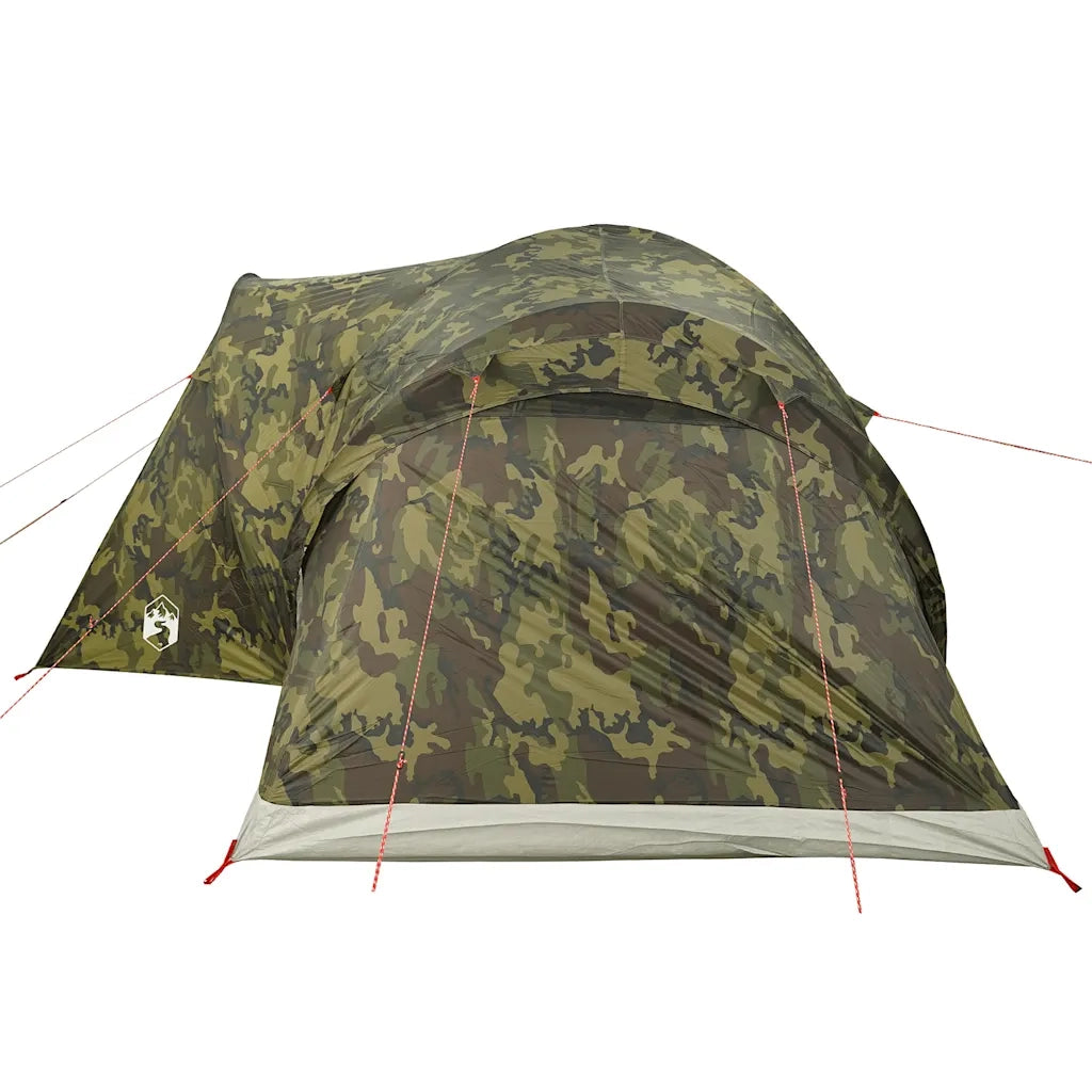 Tenda da Campeggio a Cupola per 6 Persone Mimetica Impermeabile 4009466