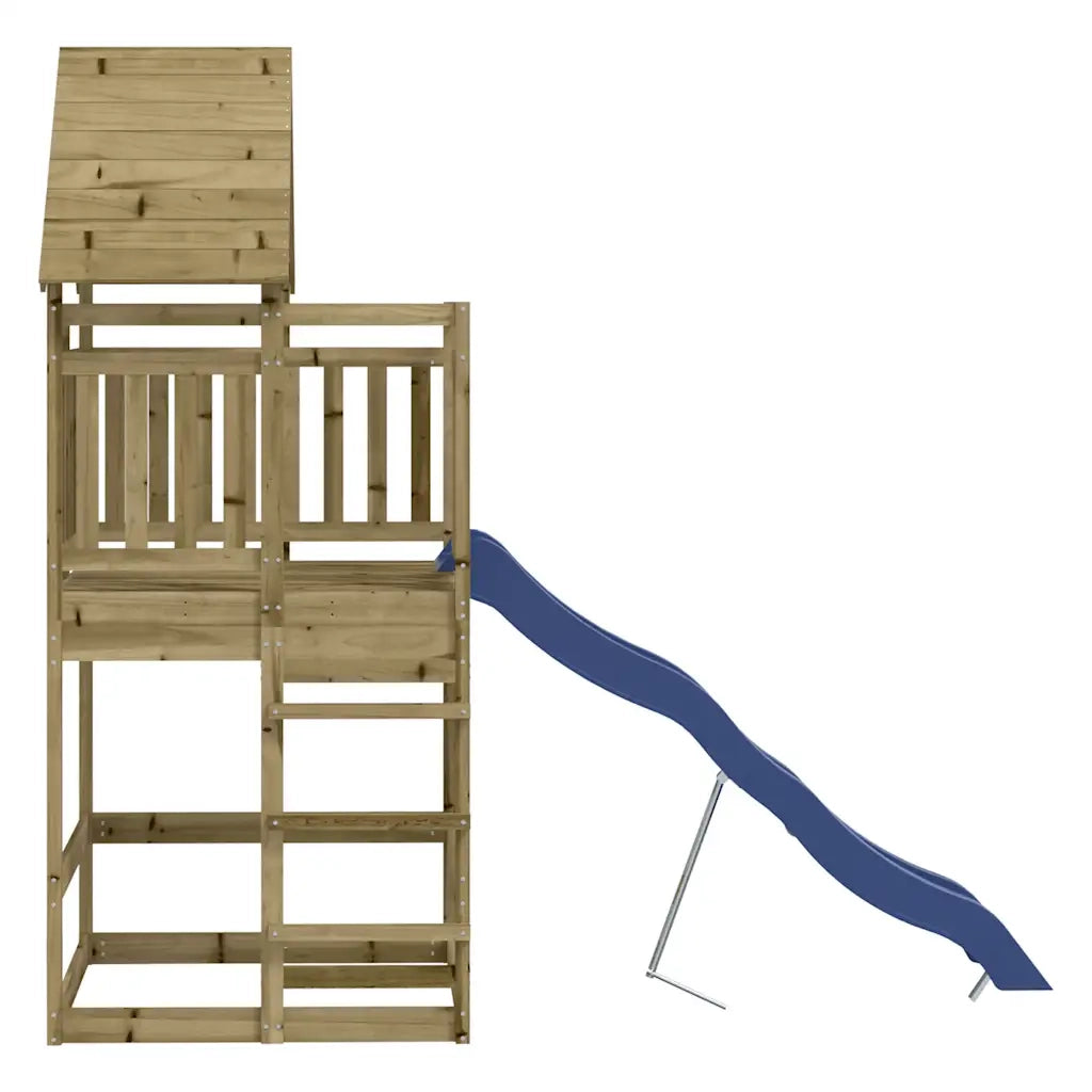 Set da Gioco da Esterno in Legno di Pino Impregnato 3157014