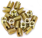 Draadinzetstukka in Koolstofstaal - 20 Stuks - Accessori per Installazione Facile - Resistente alle Vibrazioni - Grande Superficie di Contatto - Interno M6*1.0 Esterno M9*1.0 - Duraturo e Affidabile