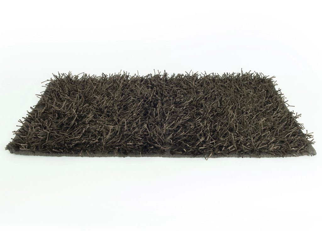 Tappeto Da Cucina E Da Salotto Modello Shaggy - 140x200cm - Marrone