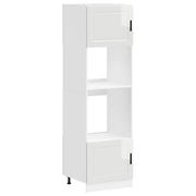 Pensile da cucina | Armadi Forno 2 pz Porto Bianchi Lucido in Legno Multistrato