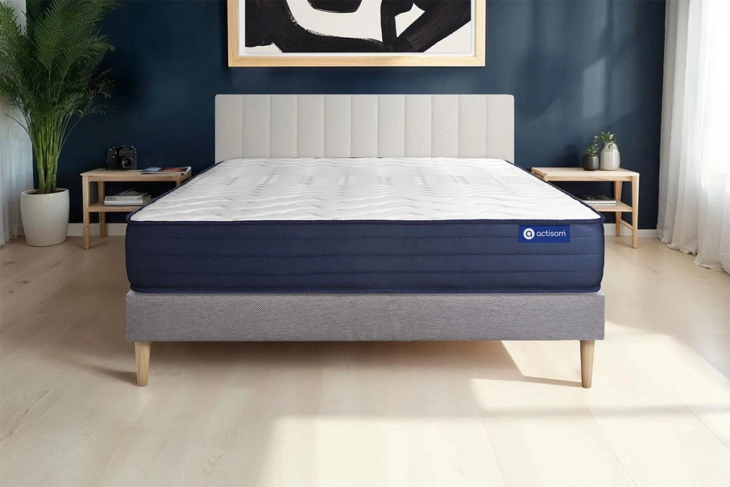 Kit rete e materasso Actilatex life 130x210cm - Spessore : 22cm - Lattice e memory foam- molto rigido