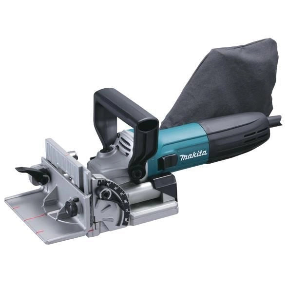 Makita PJ7000J Fresatrice Lamellare Intestatrice 700W 100mm 6 posizioni profondita' 0° 45° 90°
