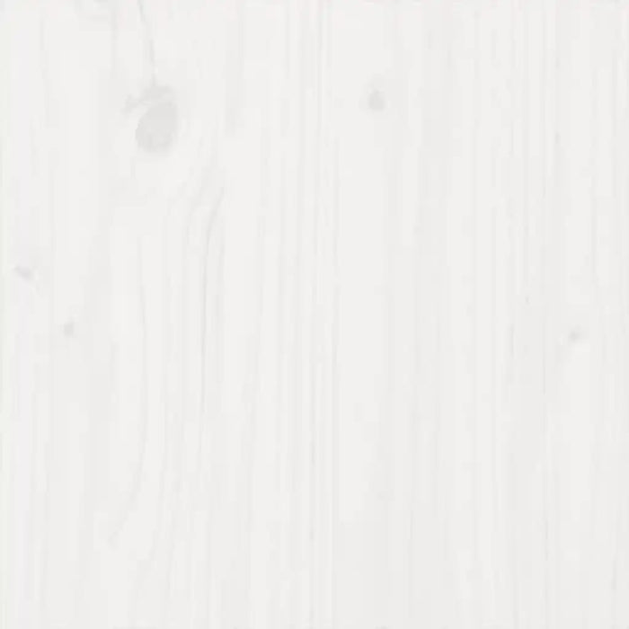 Giroletto Bianco in Legno Massello 90x190 cm Single 815010