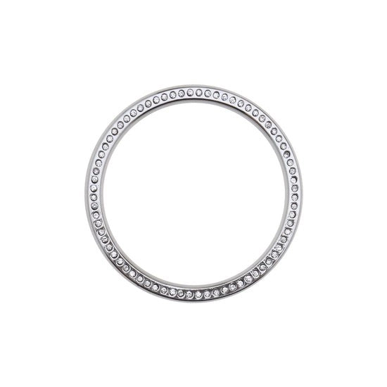 Orologio Bezel Ring - Protezione Antiscratto - Argento - Copertura Decorativa - Compatibile con Galaxy Watch 4 - 42mm