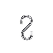 Ganci a "S" aperti 5,8x60 mm. - 4 pz.