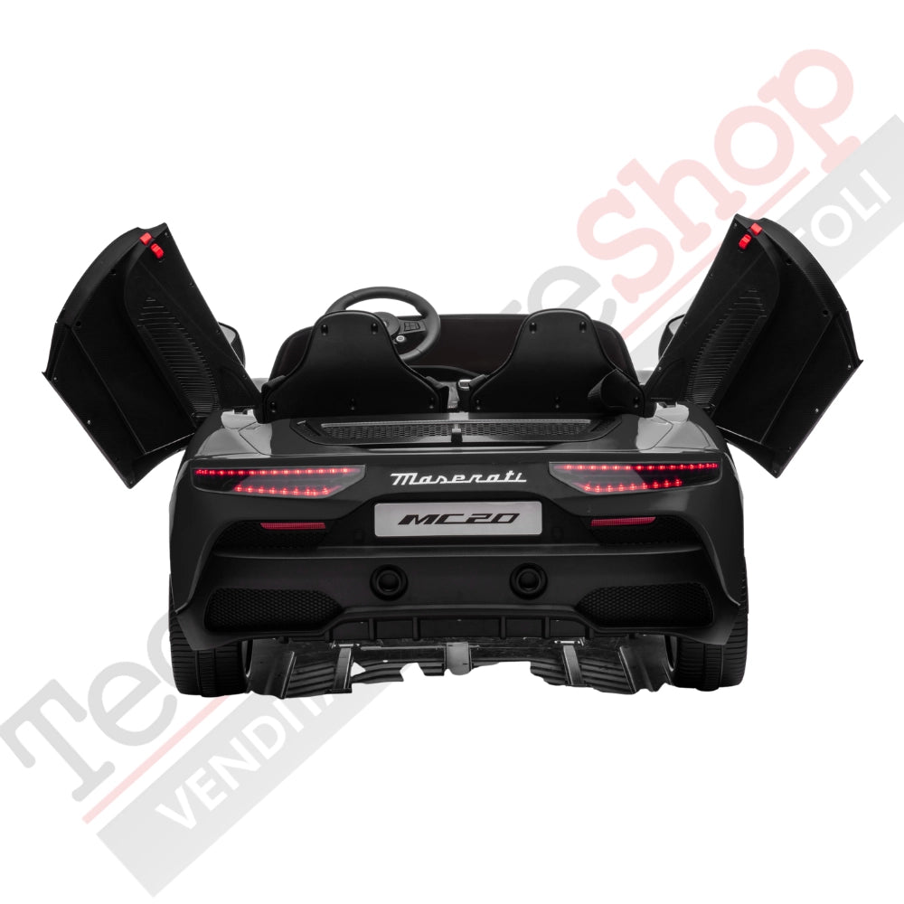 Tecnobike Shop - Auto Elettrica Per Bambini Maserati MC20 Full Optional 12V-Nero