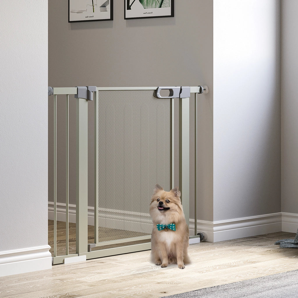 Cancellino Estensibile per Cani ¨C Zephmum ¨C 75-103x76 cm Grigio