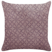 Cuscino in velluto con motivo geometrico 45x45 cm rosa stile boho camera da letto soggiorno
