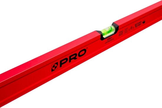 Livello 150 cm con profilo ergonomico - Assorbimento Shock Anti Naufragio ERS+ - rosso - attrezzo per costruzione professionale