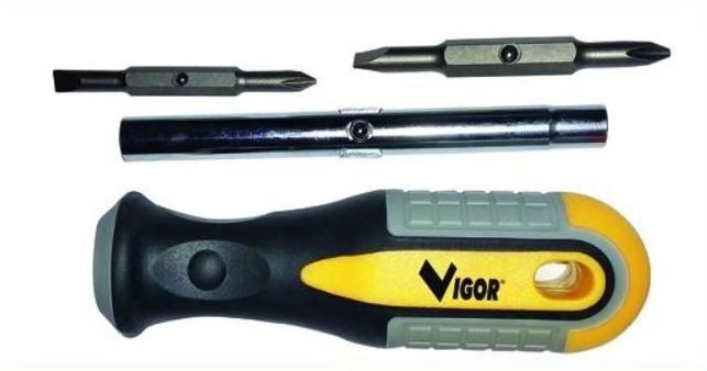 Vigor-Blinky Cacciaviti Multibits 6 Inserti Magnetic