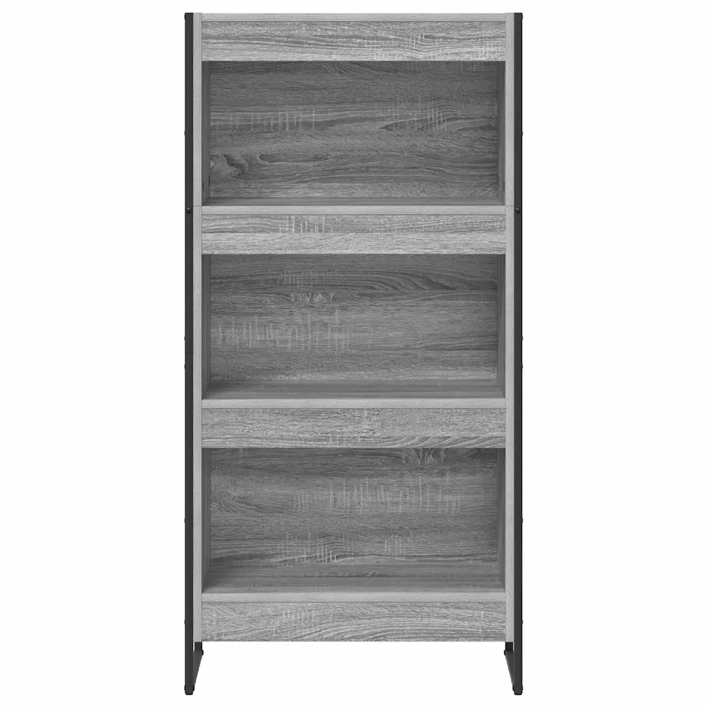 Armadio per Libri Grigio Sonoma 60 x 30 x 121 cm