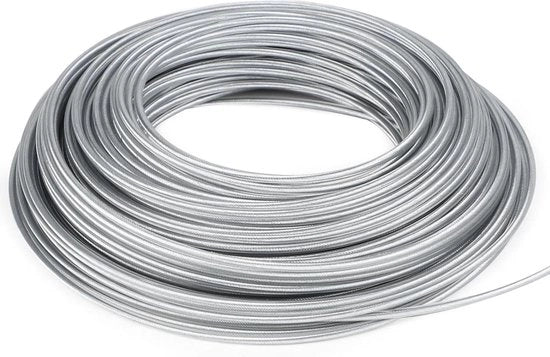 Cavo in acciaio per tagliare erba 24 mm x 30 m - filo per boschereccia erba prato giardino