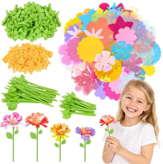 Set di creatività per bambini 216 pezzi - Set di attività per bambini - Set di decorazioni personalizzate - Set di gioielli fai da te - Set di decorazioni fai da te - Set per stimolare la creatività