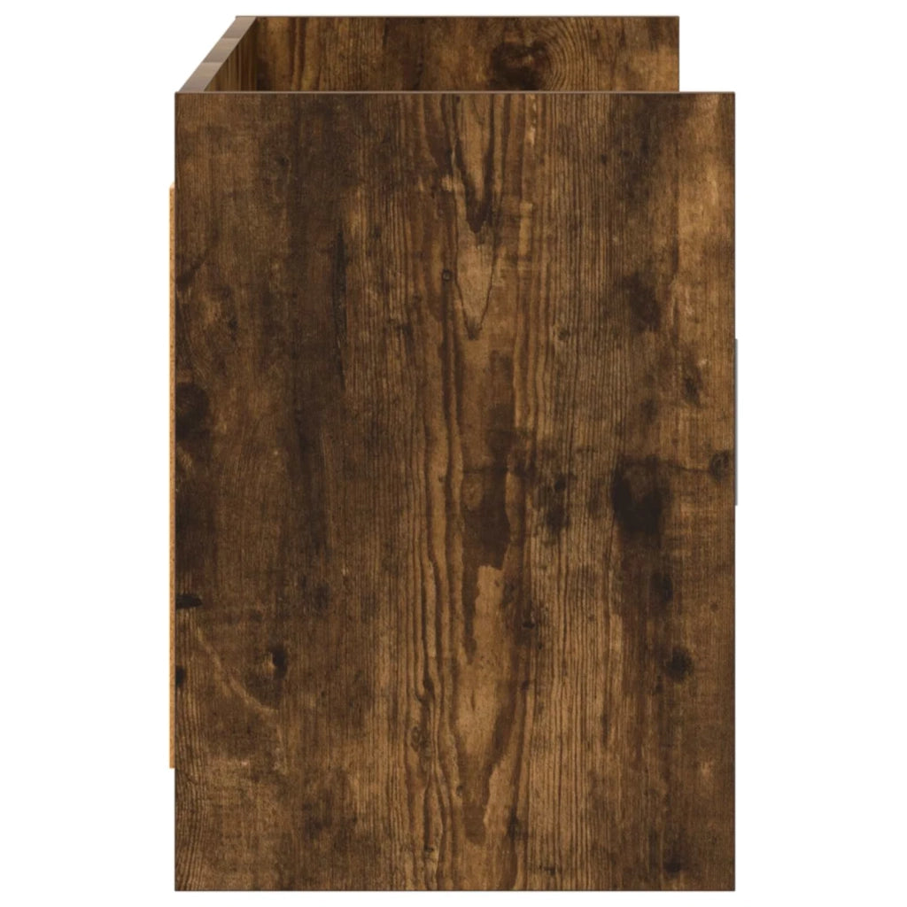Mobile TV 130 x 33 x 47 cm Rovere Fumo Legno ingegnerizzato 8011199