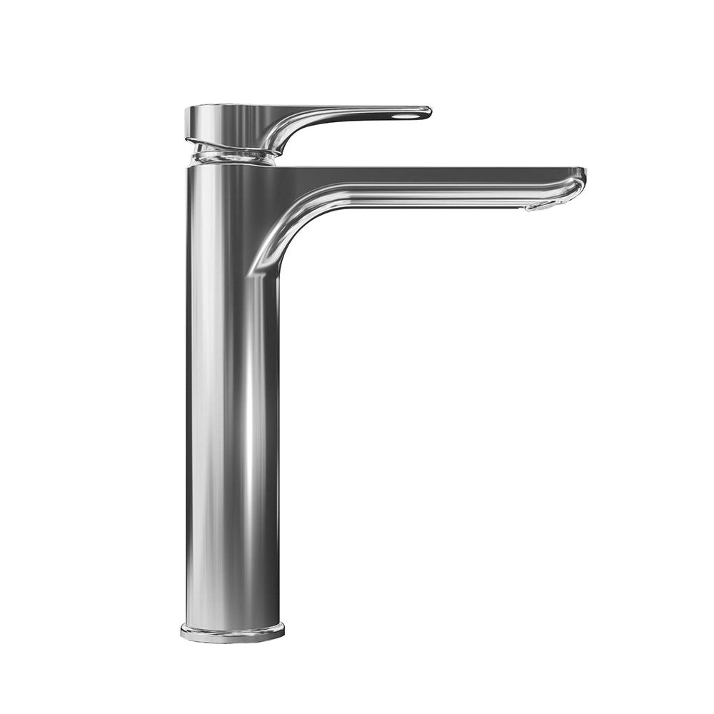 Set miscelatore lavabo alto e bidet senza scarico cromato | Mia